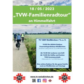 Beitragsbild Radfahren, Grillen, Freunde treffen: Auf zur TVW-Himmelfahrtsradtour