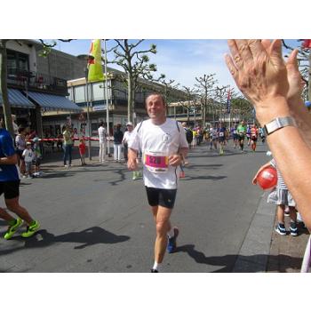 Beitragsbild Werner Krah und Christian Luxenburger beim 19. Marburger Nachtmarathon