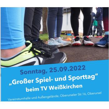 Beitragsbild Sport, Spiel und Spaß beim TVW!