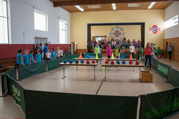 Kinderleichtathletik Biathlon